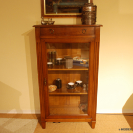 RHEINWERK Vitrine Glas Kirschbaum