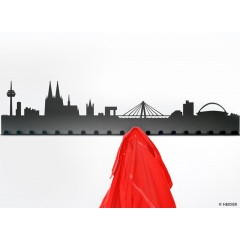 -Garderobenleiste Köln Skyline-01