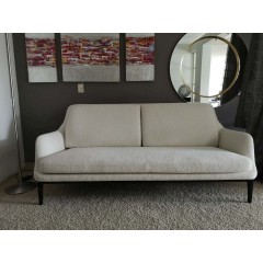 Bielefelder Werkstätten-BIELEFELDER WERKSTÄTTEN Sofa Grace Stoff weiss-02